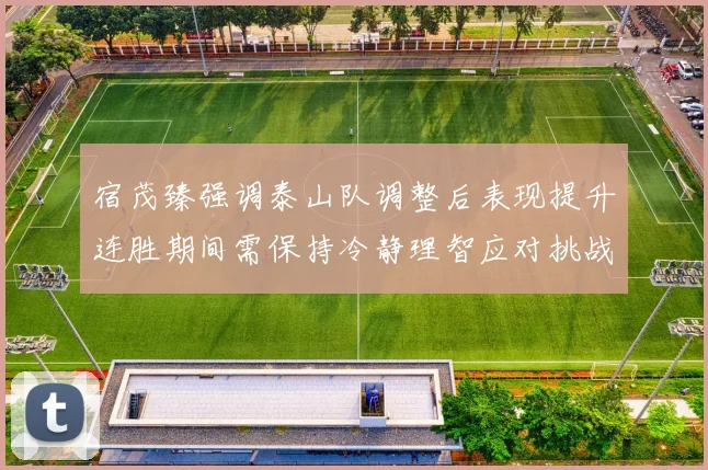 宿茂臻强调泰山队调整后表现提升连胜期间需保持冷静理智应对挑战